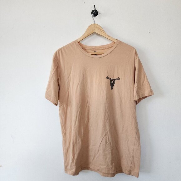 Mens Yellowstone Yellow Shirt XL Short Sleeve - Picture 3 of 3